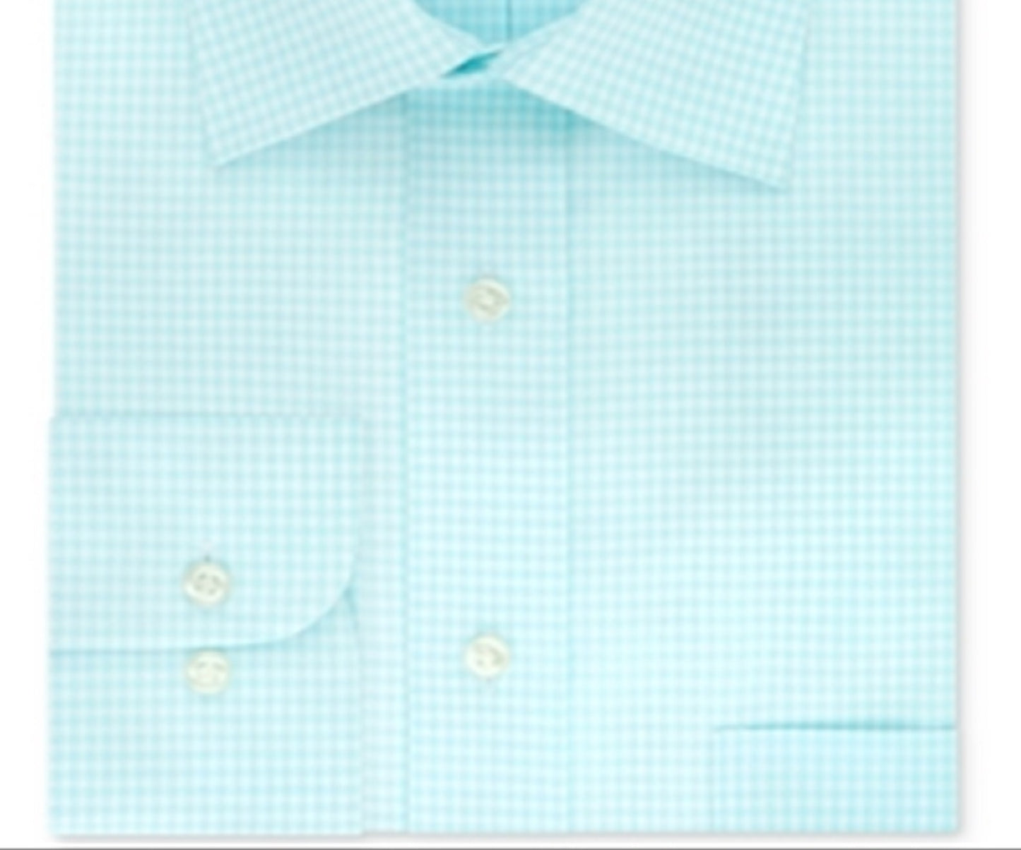 Camisa social xadrez Eagle Masculina Classic Regular Fit, sem passar a ferro, gola elástica, azul, tamanho GG