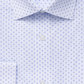 Camisa social masculina Calvin Klein Steel Classic/Regular-Fit, sem passar a ferro, roxa, tamanho 17,5 x 34-35