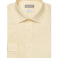 Camisa social masculina Michael Kors Regular Fit, sem passar, amarela, tamanho 17,5 x 34 x 35