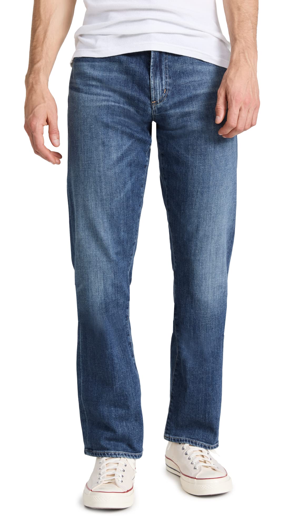 Citizens of Humanity Men's Sid Regular Straight Jeans, Aurora, Blue, 31