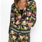 Johnny Was - ZIP FRONT HOODIE WITH TAPE
