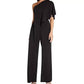 Adrianna Papell - One Shoulder Dress Like Jumpsuit