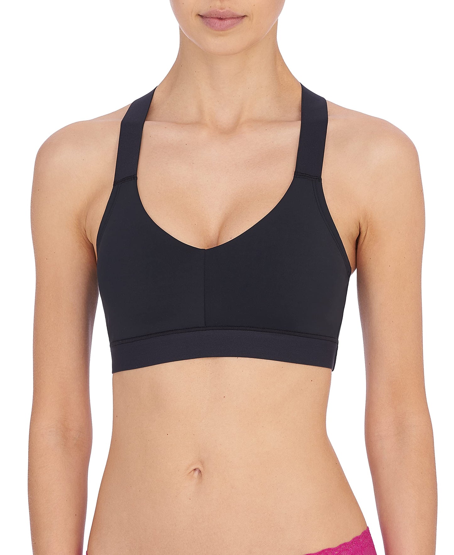 Natori Women Dynamic Racerback Sport Bralette (Black, Small)