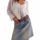 Free People - Suzy Denim Midi Skirt