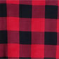 Conjunto de Pijama Feminino Buffalo Plaid PJ Couture - Tamanho M, Vermelho e Preto
