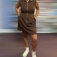 Entro - Zip Front Dress