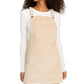 Tinseltown Womens Juniors Corduroy Ribbed Skirt Overalls Beige L