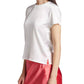 Atm - Stretch Satin Short Sleeve Tee Top