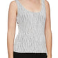 Alex Evenings - Textured Mandarin Collar Twinset