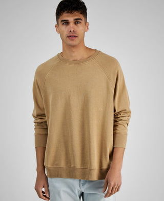 E agora este moletom raglan masculino marrom tamanho GG