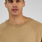 E agora este moletom raglan masculino marrom tamanho GG