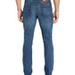 Calça jeans masculina Tommy Jeans Straight Fit Stretch Azul Tamanho 36X32