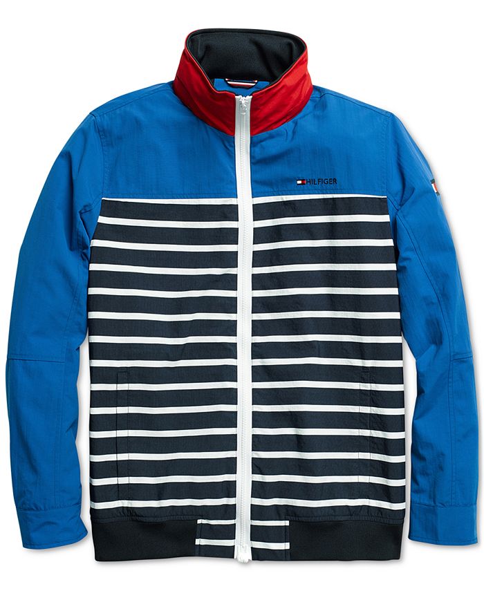 Jaqueta Tiller Yacht Masculina Tommy Hilfiger Azul Tamanho Médio