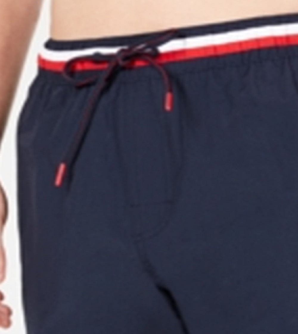 Calção de banho Tommy Hilfiger 7 Atlantic masculino, azul, tamanho extragrande