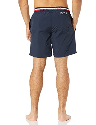 Calção de banho masculino Tommy Hilfiger Atlantic azul tamanho XXL