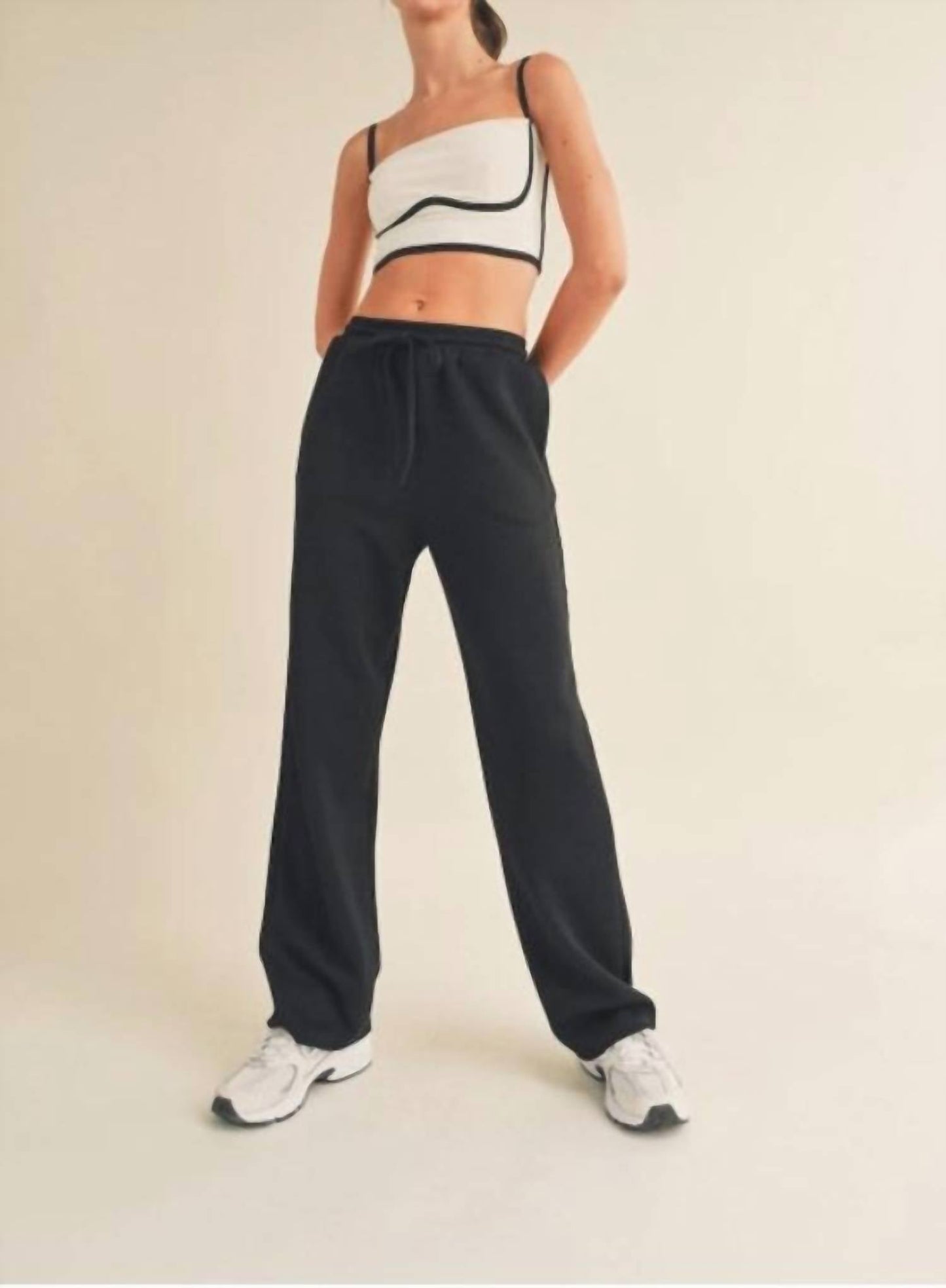 Kimberly C - Butter Soft Scuba Wide Leg Jogger