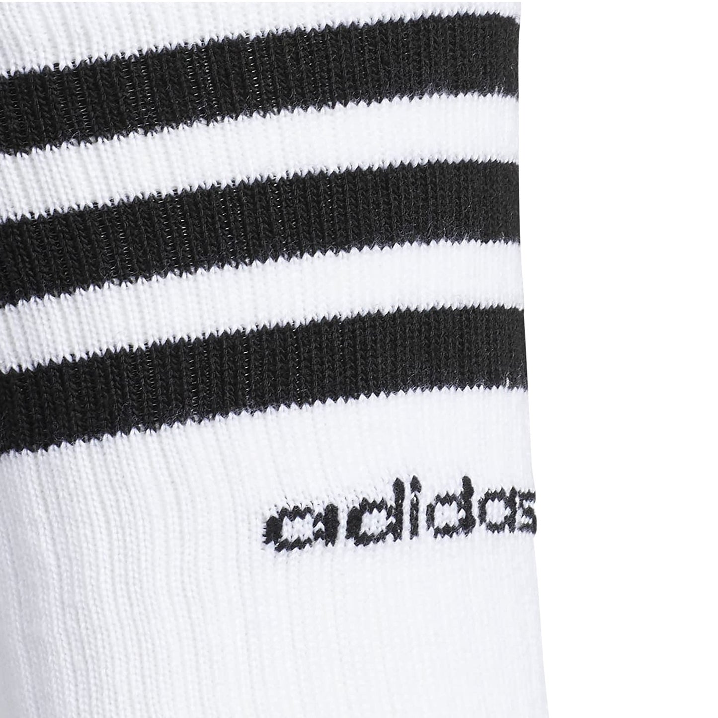 Meias Adidas Masculinas 3Pk Crew Brancas Tamanho 6-12
