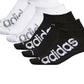 Meias Adidas Superlite No Show Femininas, Pacote com 6, Pretas, Tamanho 4-10