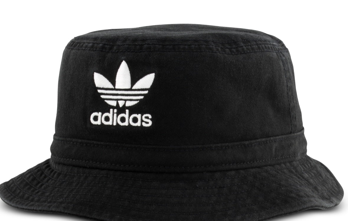 Chapéu Bucket Lavado Masculino Adidas Preto Tamanho Regular