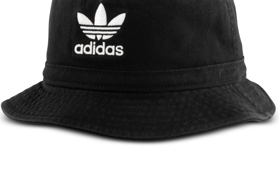 Chapéu Bucket Lavado Masculino Adidas Preto Tamanho Regular