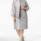 Le Suit Vestido Flyaway Feminino Cinza Pequeno
