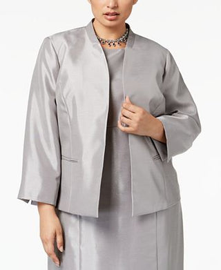 Le Suit Vestido Flyaway Feminino Cinza Pequeno