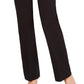 Calça social feminina moderna Anne Klein, preta, tamanho 16