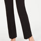 Calça flare feminina Anne Klein preta e elástica