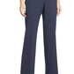 Terno feminino Anne Klein com estampa de olho de pássaro azul, tamanho 14