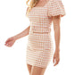 Tcec - Tatum Plaid Mini Dress