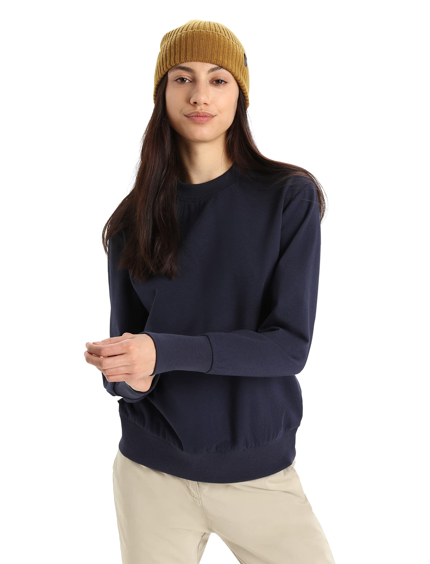 Icebreaker Merino Women's Central Long Sleeve Wool Sweatshirt