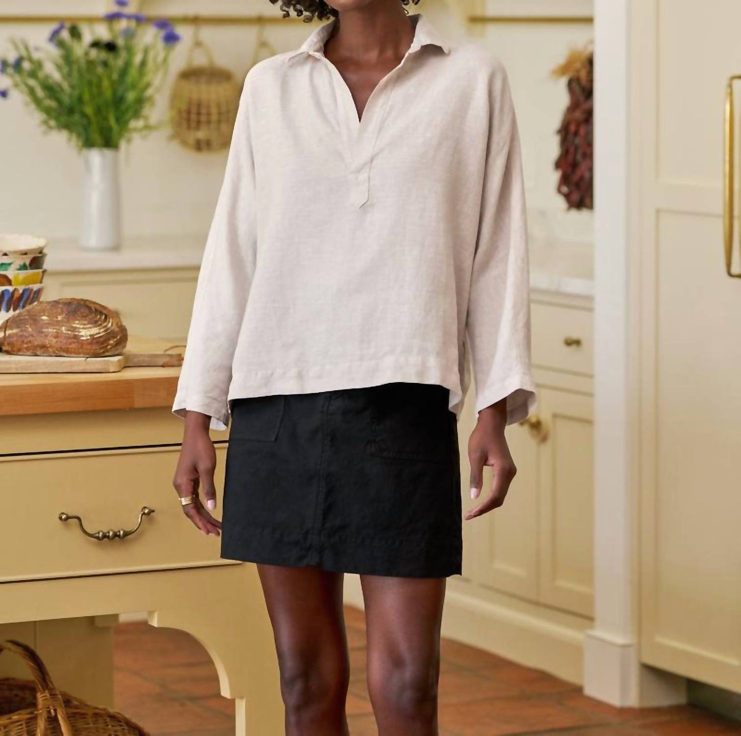 Frank & Eileen - Gabi Popover Linen Shirt