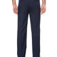 Calça de golfe masculina com cós ativo e frente plana PGA Tour, azul, tamanho 34x32
