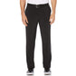 Calça de golfe Ben Hogan masculina com cós flexível ativo sólido e elástico em 4 direções, frente plana, preta, tamanho 36x30