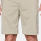 Shorts de performance masculinos PGA Tour Classic Fit Stretch Heather, marrom, tamanho 40