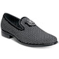 Stacy Adams Swagger Masculino com Enfeite Cravejado, Cinza, Tamanho 8,5 M
