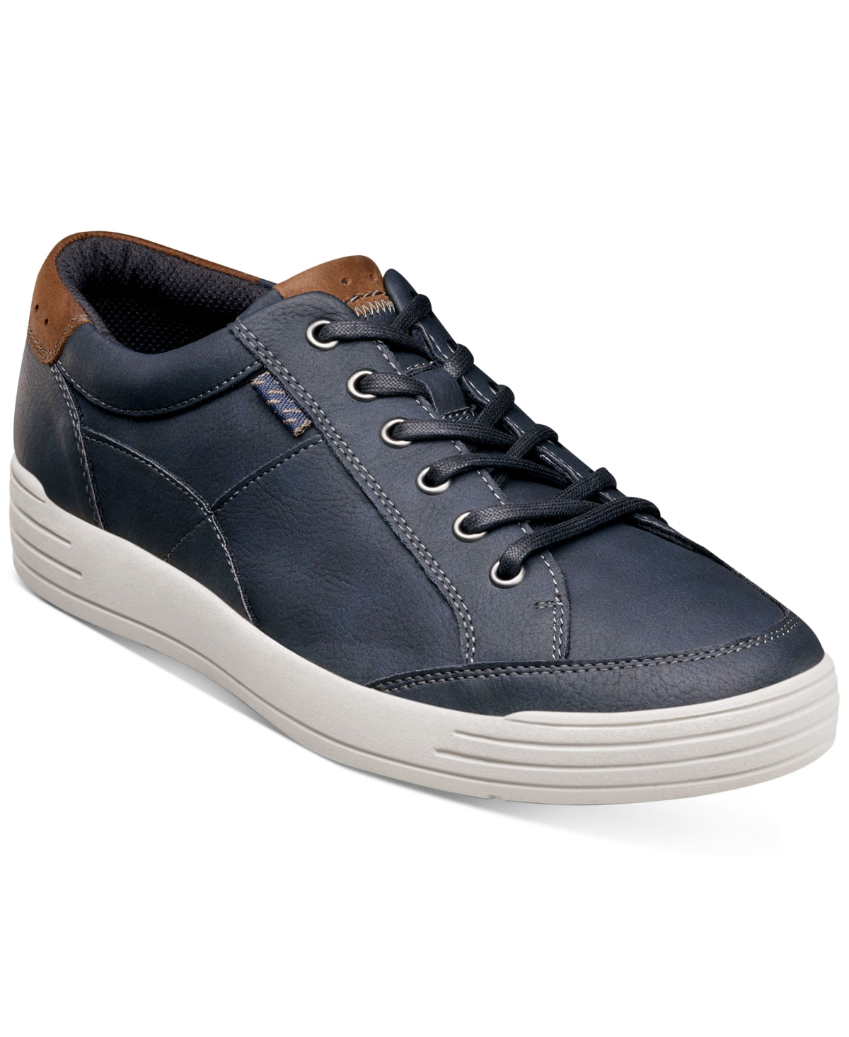 Tênis de cano baixo masculino Nunn Bush Kore City Walk, azul, tamanho 10W