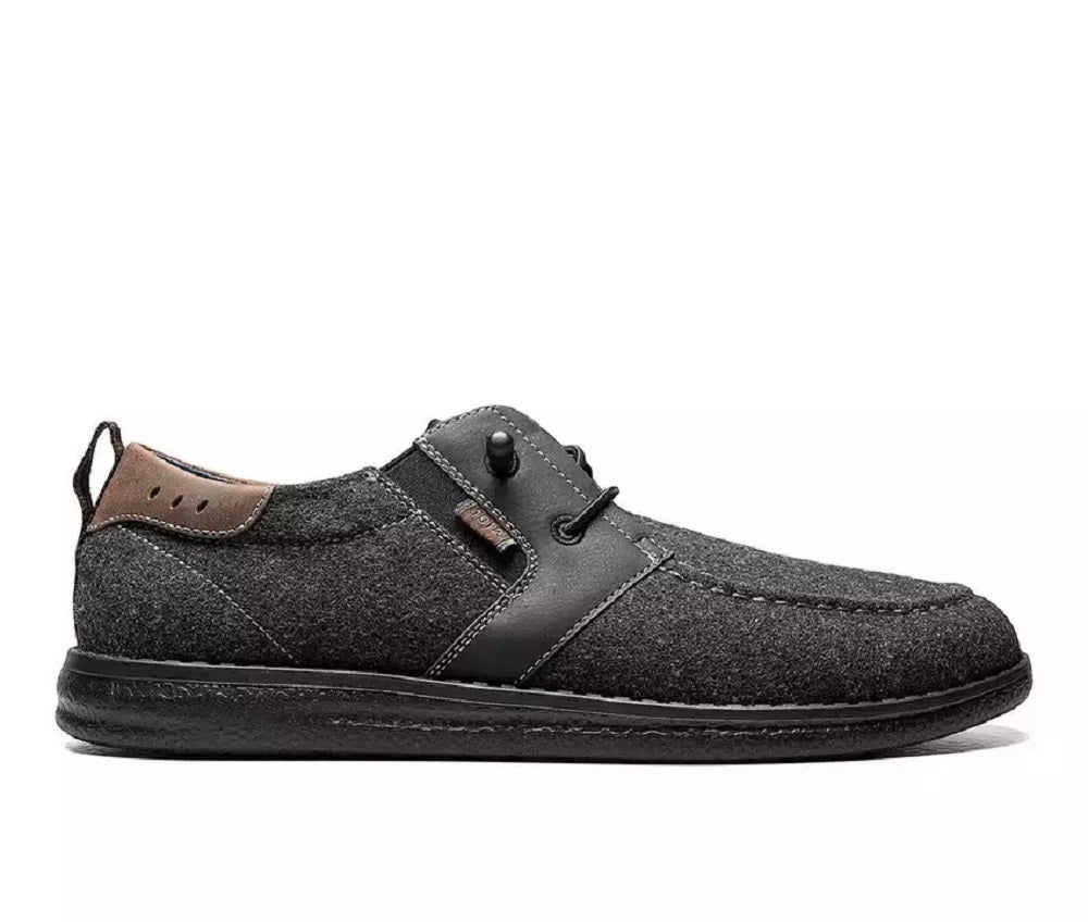 Tênis Nunn Bush Brewski Mocassim Masculino Sem Cadarço Preto Tamanho 7,5 M