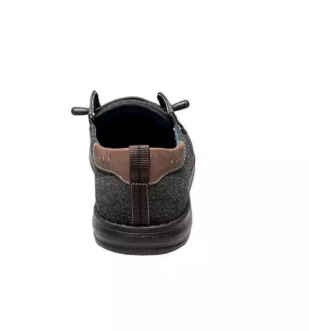 Tênis Nunn Bush Brewski Mocassim Masculino Sem Cadarço Preto Tamanho 7,5 M