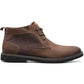 Botas Nunn Bush Denali masculinas resistentes à água, bico liso, marrom, tamanho 10,5 W