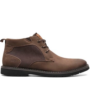 Botas Nunn Bush Denali masculinas resistentes à água, bico liso, marrom, tamanho 10,5 W