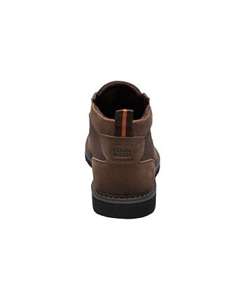 Botas Nunn Bush Denali masculinas resistentes à água, bico liso, marrom, tamanho 10,5 W