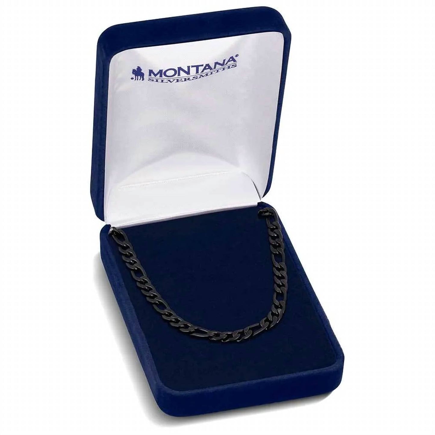 Montana Silversmiths - Midnight Onyx Figaro Chain Necklace