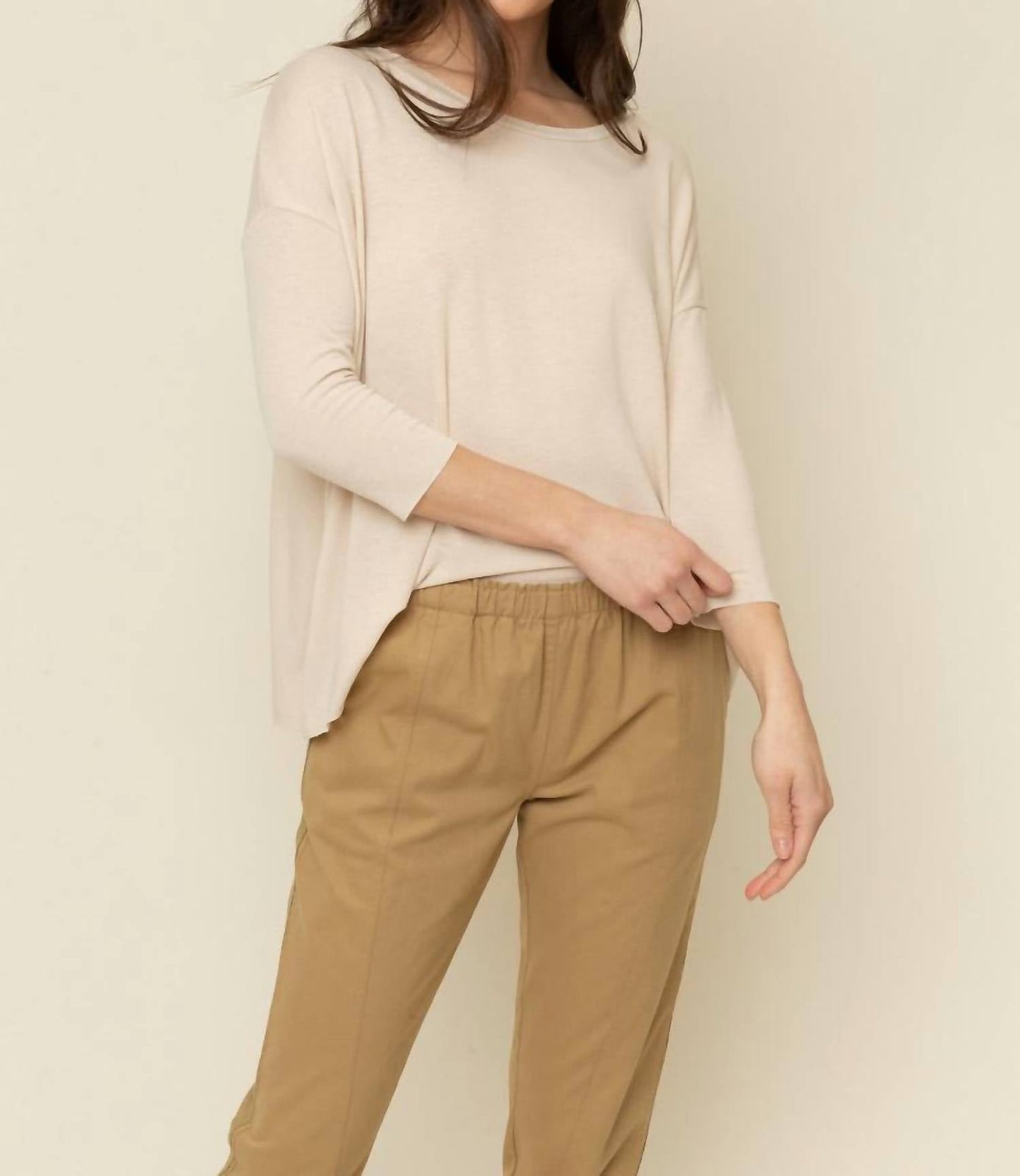 124 Voltaire - Jersey 3/4 Sleeve Tee