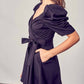 Do+Be - Wrap Front Side Tie Romper