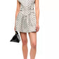 Ganni - Polka Dot Satin Corset Mini Dress