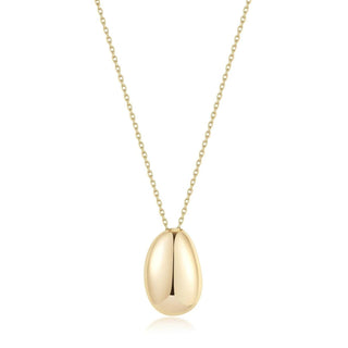 Eklexic - Colar com pingente de seixo harmonioso feminino