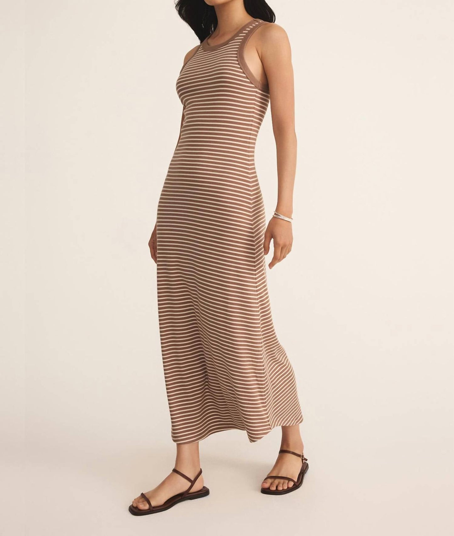 Z Supply - Vestido midi listrado Goodwin