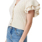 Habitual - Double Ruffle Sleeve Cardigan