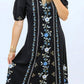 Johnny Was - JAANVI BUBBLE SLEEVE SEAMED DRESS